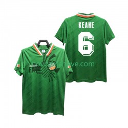 Nogometni Dres Irska KEAHE 6 Retro Muški Domaći 1994 Kratkih Rukava
