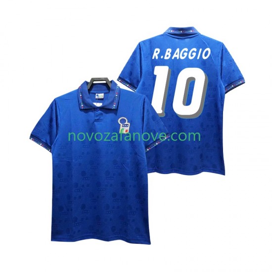 Nogometni Dres Italija Roberto Baggio 10 Retro Muški Domaći 1994 Kratkih Rukava