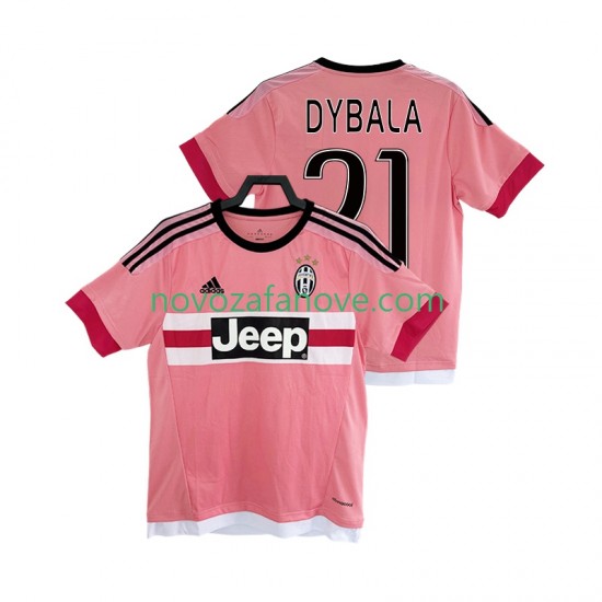 Nogometni Dres Juventus DYBALA 21 2016 2017 Retro Muški Gostujući Kratkih Rukava