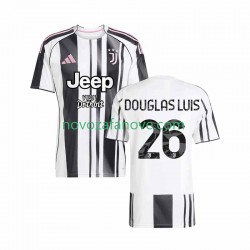 Nogometni Dres Juventus Douglas Luiz 26 Muški Domaći 2025-2026 Kratkih Rukava
