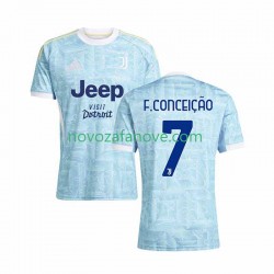 Nogometni Dres Juventus Francisco Conceicao 7 Muški Gostujući 2025-2026 Kratkih Rukava