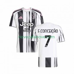 Nogometni Dres Juventus Francisco Conceicao 7 Muški Domaći 2025-2026 Kratkih Rukava