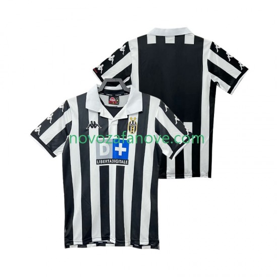 Nogometni Dres Juventus 2000 Retro Muški Domaći 1999 Kratkih Rukava