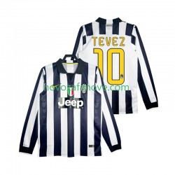 Nogometni Dres Juventus TEVEZ 10 2014 2015 Retro Muški Domaći Dugim Rukavima