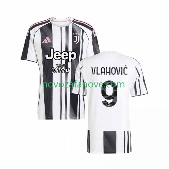 Nogometni Dres Juventus Vlahovic 9 Muški Domaći 2025-2026 Kratkih Rukava