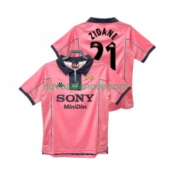 Nogometni Dres Juventus ZIDANE 21 1997 Retro Muški Gostujući 1998 Kratkih Rukava