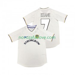 Nogometni Dres Leeds United KEANE 7 2000 2001 Retro Muški Domaći Kratkih Rukava