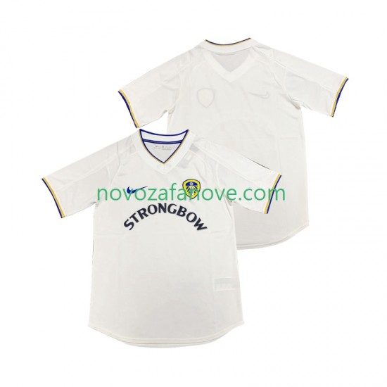 Nogometni Dres Leeds United 2000 2001 Retro Muški Domaći Kratkih Rukava