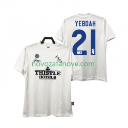 Nogometni Dres Leeds United YEBOAH 21 1995 1996 Retro Muški Domaći Kratkih Rukava