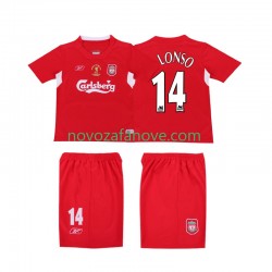 Nogometni Dres Liverpool ALONSO 14 LWP 2005 Retro Muški Domaći 2004 Kratkih Rukava