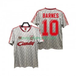 Nogometni Dres Liverpool BARNES 10 1989 1991 Retro Muški Gostujući Kratkih Rukava