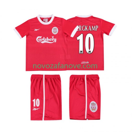 Nogometni Dres Liverpool BERGKAMP 10 LWP 1997 Retro Dječji Domaći 1998 Kratkih Rukava