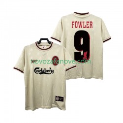 Nogometni Dres Liverpool FOWLER 9 1996 1997 Retro Muški Gostujući Kratkih Rukava