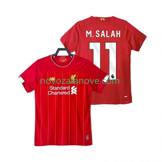 Nogometni Dres Liverpool M SALAH 11 2019 2020 Retro Muški Domaći Kratkih Rukava