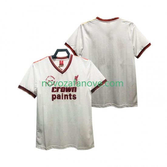 Nogometni Dres Liverpool 1985 1986 Retro Muški Gostujući Kratkih Rukava