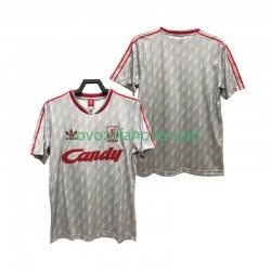 Nogometni Dres Liverpool 1989 1991 Retro Muški Gostujući Kratkih Rukava