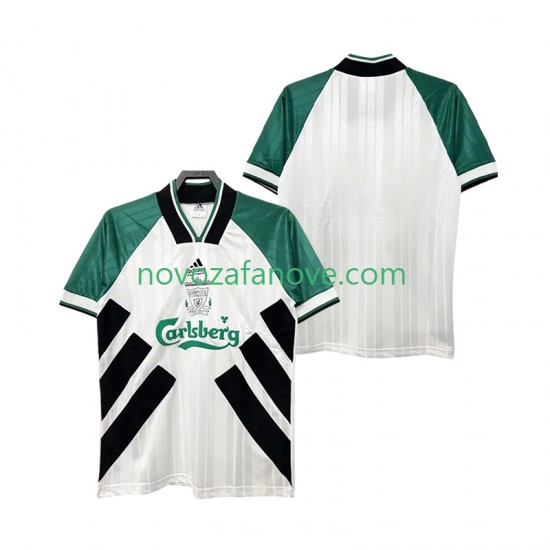 Nogometni Dres Liverpool 1993 1995 Retro Muški Gostujući Kratkih Rukava