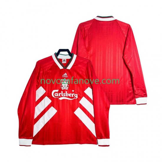 Nogometni Dres Liverpool 1993 1995 Retro Muški Domaći Dugim Rukavima