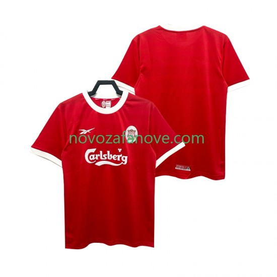 Nogometni Dres Liverpool Retro Muški Domaći 1998 1999 Kratkih Rukava