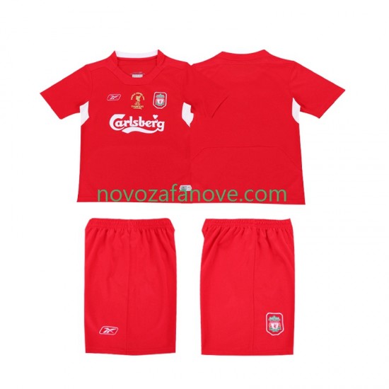 Nogometni Dres Liverpool LWP 2005 Retro Muški Domaći 2004 Kratkih Rukava