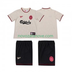 Nogometni Dres Liverpool LWP 1996 1997 Retro Dječji Gostujući Kratkih Rukava