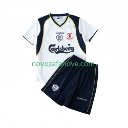 Nogometni Dres Liverpool LWP 2001 Retro Dječji Gostujući 2002 Kratkih Rukava