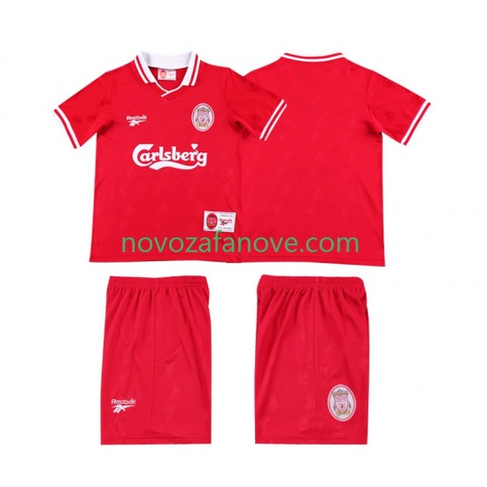 Nogometni Dres Liverpool LWP 1996 1997 Retro Dječji Domaći Kratkih Rukava