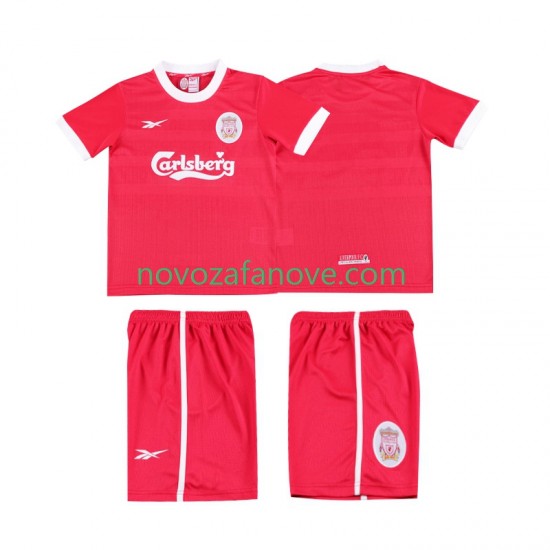 Nogometni Dres Liverpool LWP 1997 Retro Dječji Domaći 1998 Kratkih Rukava