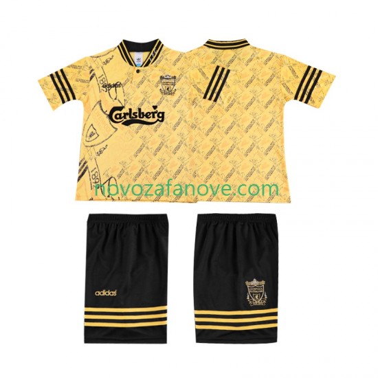 Nogometni Dres Liverpool LWP 1996 Retro Dječji Treći 1994 Kratkih Rukava