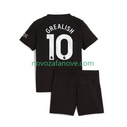 Nogometni Dres Manchester City Jack Grealish 10 Dječji Gostujući 2025-2026 Kratkih Rukava