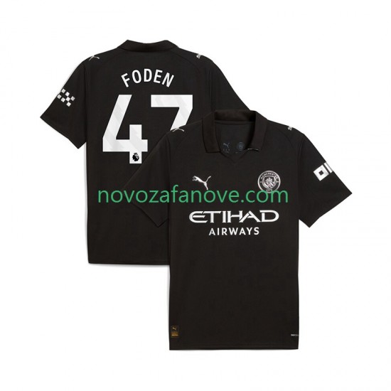 Nogometni Dres Manchester City Phil Foden 47 Muški Gostujući 2025-2026 Kratkih Rukava