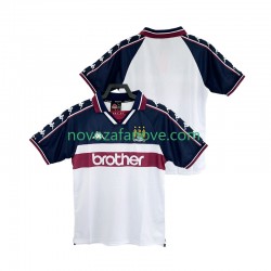 Nogometni Dres Manchester City 1997 Retro Muški Gostujući 1998 Kratkih Rukava