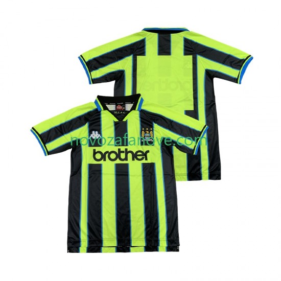 Nogometni Dres Manchester City Retro Muški Gostujući 1998 1999 Kratkih Rukava