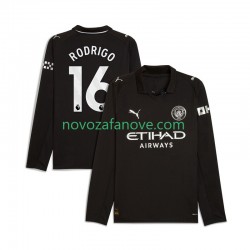 Nogometni Dres Manchester City Rodrigo Hernandez 16 Muški Gostujući 2025-2026 Dugim Rukavima