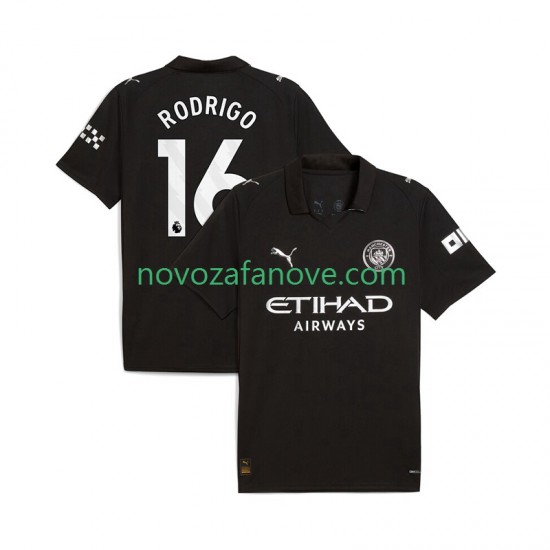 Nogometni Dres Manchester City Rodrigo Hernandez 16 Muški Gostujući 2025-2026 Kratkih Rukava