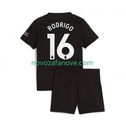 Nogometni Dres Manchester City Rodrigo Hernandez 16 Dječji Gostujući 2025-2026 Kratkih Rukava