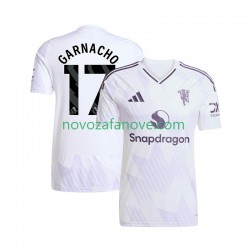 Nogometni Dres Manchester United Alejandro Garnacho 17 Muški Gostujući 2025-2026 Kratkih Rukava