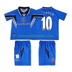 Nogometni Dres Manchester United BECKHAM 10 1996 Retro Dječji Treći 1998 Kratkih Rukava