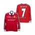 Nogometni Dres Manchester United BECKHAM 7 Retro Muški Domaći 1998 1999 Dugim Rukavima