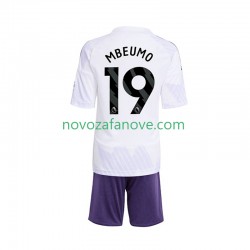 Nogometni Dres Manchester United Bryan Mbeumo 19 Dječji Gostujući 2025-2026 Kratkih Rukava