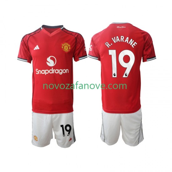 Nogometni Dres Manchester United Bryan Mbeumo 19 Dječji Domaći 2025-2026 Kratkih Rukava