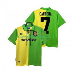 Nogometni Dres Manchester United CANTONA 7 1992 Retro Muški Gostujući 1994 Kratkih Rukava