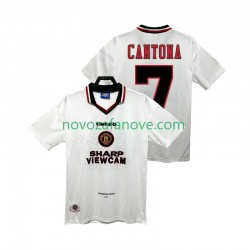 Nogometni Dres Manchester United CANTONA 7 1996 1997 Retro Muški Gostujući Kratkih Rukava