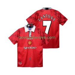 Nogometni Dres Manchester United CANTONA 7 1996 1997 Retro Muški Domaći Kratkih Rukava