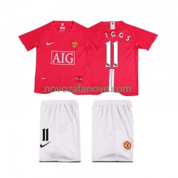 Nogometni Dres Manchester United GIGGS 11 Premier League 2007 Retro Dječji Domaći 2008 Kratkih Rukava