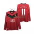 Nogometni Dres Manchester United GIGGS 11 2009 Retro Muški Domaći 2010 Dugim Rukavima