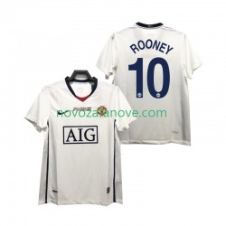 Nogometni Dres Manchester United ROONEY 10 Champions League 2009 Retro Muški Gostujući 2008 Kratkih Rukava