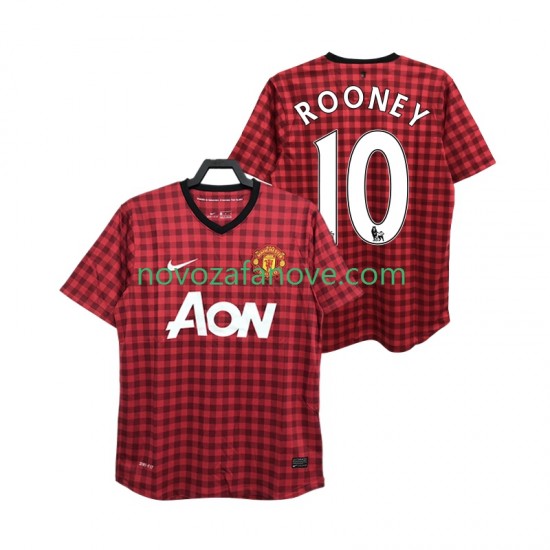 Nogometni Dres Manchester United ROONEY 10 2012 2013 Retro Muški Domaći Kratkih Rukava