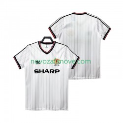 Nogometni Dres Manchester United 1983 1984 Retro Muški Gostujući Kratkih Rukava