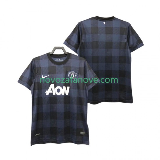 Nogometni Dres Manchester United 2013 2014 Retro Muški Gostujući Kratkih Rukava